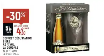 La goudale coffret dégustation bière 7,2 % vol.