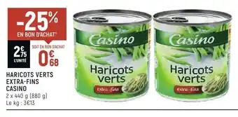 Casino haricots verts extra-fins