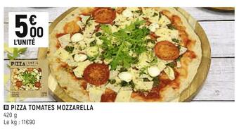 Spar Pizza tomates mozzarella offre