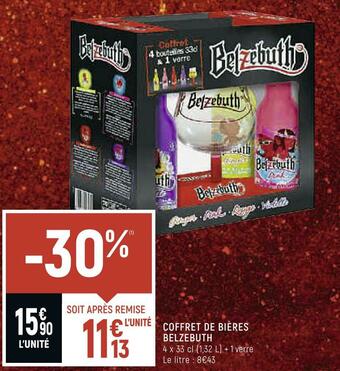 Belzebuth coffret de bières