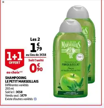 Auchan Shampooing le petit marseillais offre