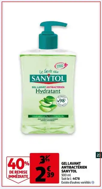Auchan Gel lavant offre