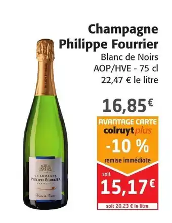 Colruyt Champagne philippe fourrier offre