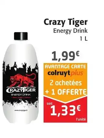 Colruyt Crazy tiger offre