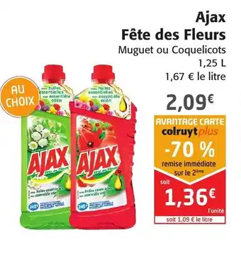 Ajax fĂȘte des fleurs