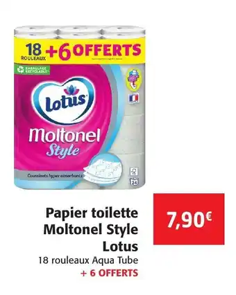 Colruyt Papier toilette moltonel style lotus offre