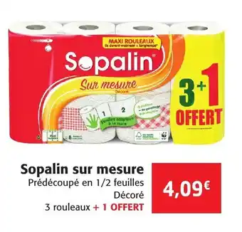 Colruyt Sopalin sur mesure offre