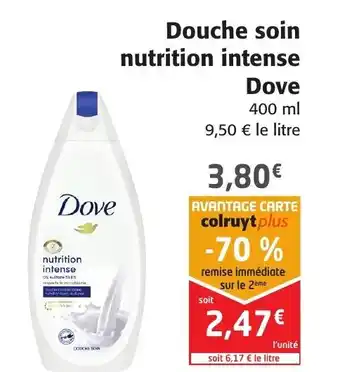 Douche soin nutrition intense dove