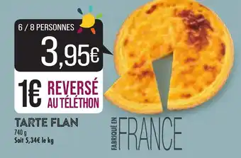 Match Tarte flan offre