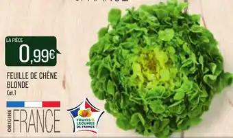 Match Feuille de chêne blonde offre