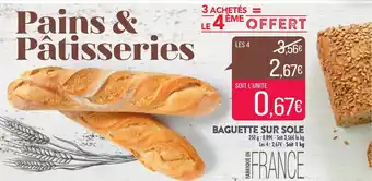 Match Baguette sur sole offre