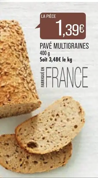 Match Pavé multigraines offre