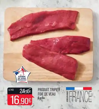 Match Produit tripier : foie de veau offre