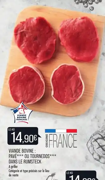 Match Viande bovine : pavé offre