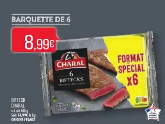 Match Bifteck charal offre