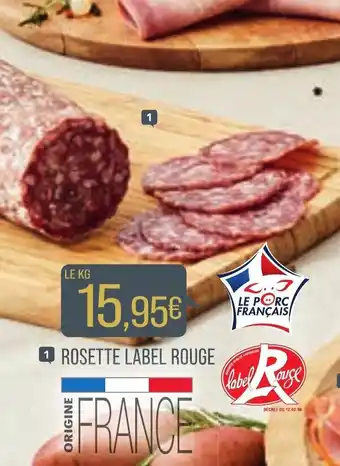 Match Rosette lable rouge offre
