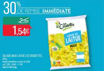 Match Salade maxi laitue les crudettes offre