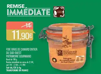 Match Foie gras de canard entier ou sud-ouest offre