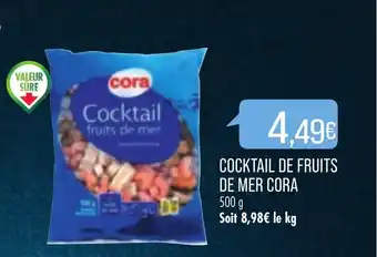 Match Cocktail de fruits de mer cora offre