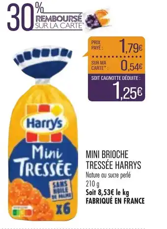 Match Mini brioche tressée harrys offre