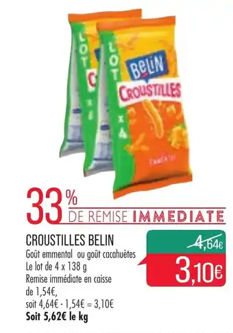 Match Croustilles belin offre