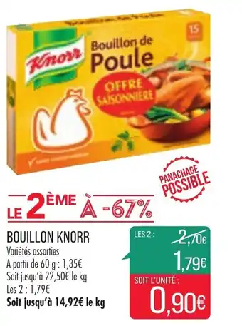 Match Bouillon knorr offre
