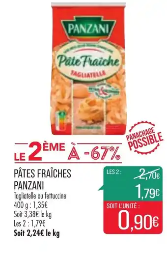 Match Pâtes fraîches panzani offre