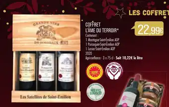 Match Coffret l'âme du terroir offre