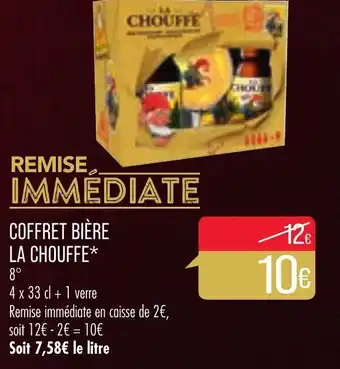 Match Coffret bière la chouffe offre