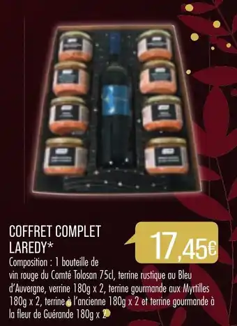 Match Coffret complet laredy offre