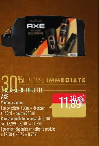 Match Trousse de toilette axe offre