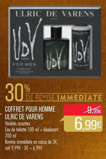 Match Coffret pour homme ulric de varens offre