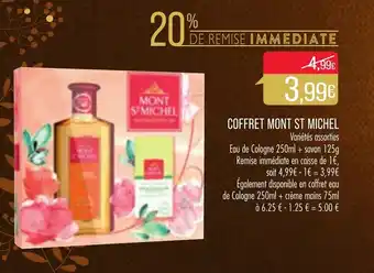 Coffret mont st michel