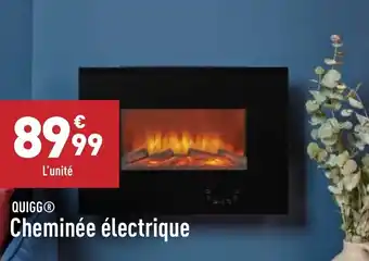 ALDI Cheminée électrique offre