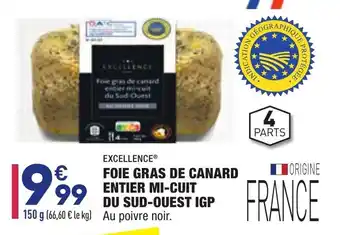 ALDI Foie gras de canard entier mi-cuit offre