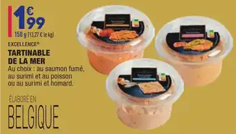 Tartinable de la mer