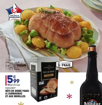 ALDI Rôti de dinde farci à l'armagnac et aux morilles offre