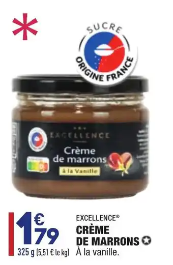 ALDI Crème de marrons offre