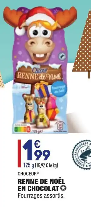 ALDI Renne de Noël en chocolat offre