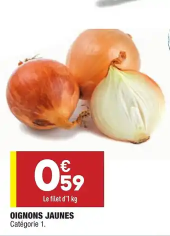 ALDI Oignons jaunes offre
