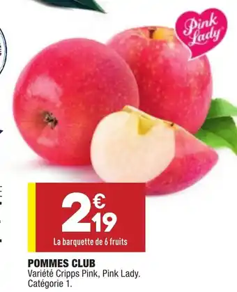 ALDI Pommes club offre