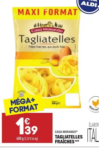 Tagliatelles fraîches