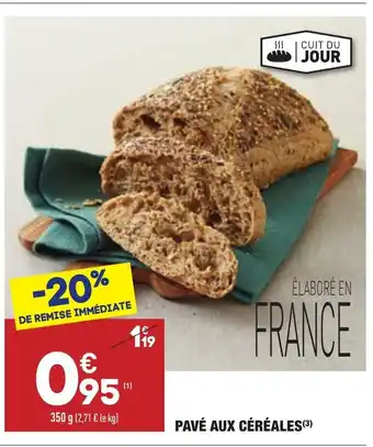 ALDI Pavé aux céréales offre