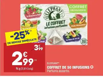 ALDI Coffret de 50 Infusions offre