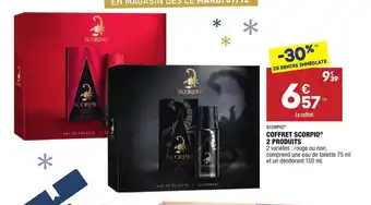 Coffret Scorpio 2 Produits