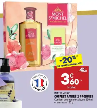 ALDI Coffret ambré 2 Produits offre
