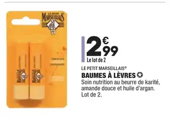 ALDI Baumes à lèvres offre
