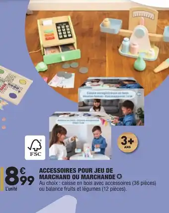 ALDI Accessoires Pour Jeu de Marchand Ou Marchande offre