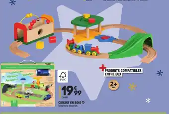 ALDI Circuit En Bois offre