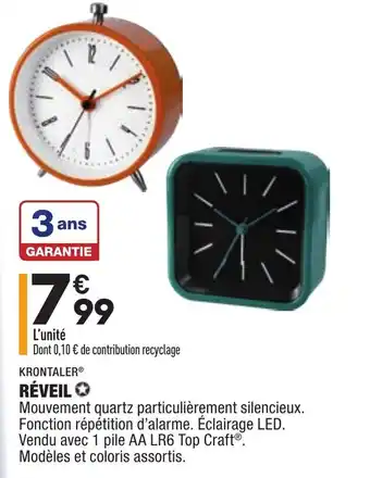 ALDI Réveil offre